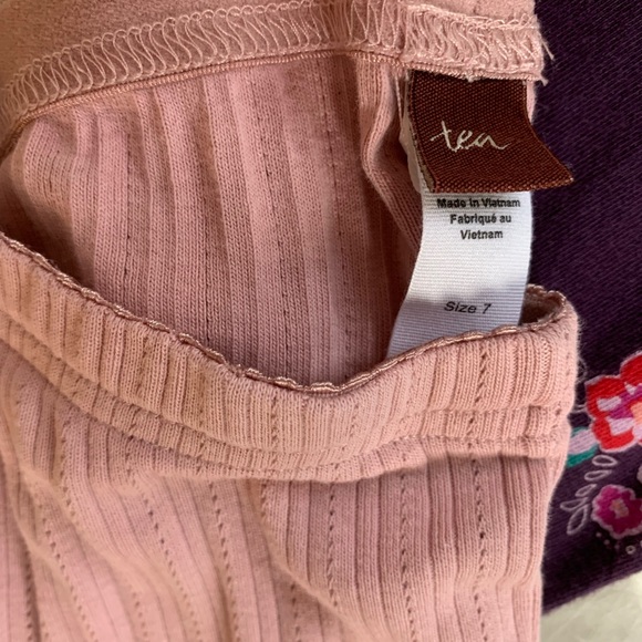 Tea Collection floral dress with leggings - Picture 2 of 6